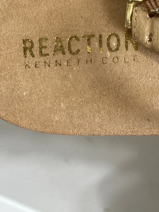 Reaction Kenneth Cole Women's Tan Wedge Sandals. Good Condition. Size 9. - Picture 9 of 11